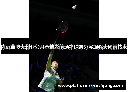 陈雨菲澳大利亚公开赛精彩前场扑球得分展现强大网前技术